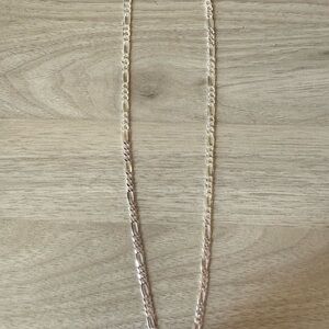 22” 4.6mm Italian Sterling Silver Figaro Necklace